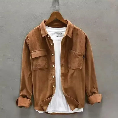 Aydin - Camisa De Manga Larga Con Bolsillos