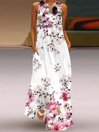 Aurelia™ - Vestido A-Line Butterfly Bloom