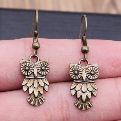 Pendientes Bohemios Vintage de Búho