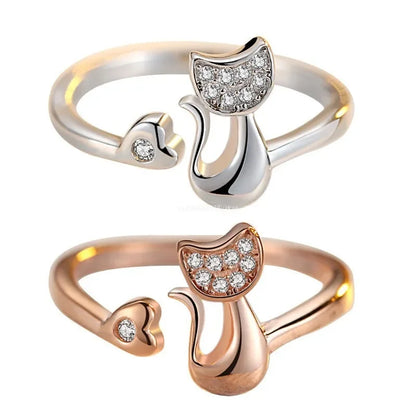 Anillo Abierto de Gato Lindo