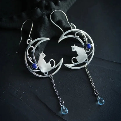 Pendientes de Gato Luz de Luna