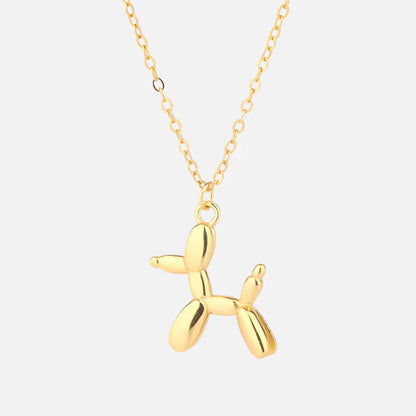 Collar de Perro Globo en Tono Dorado