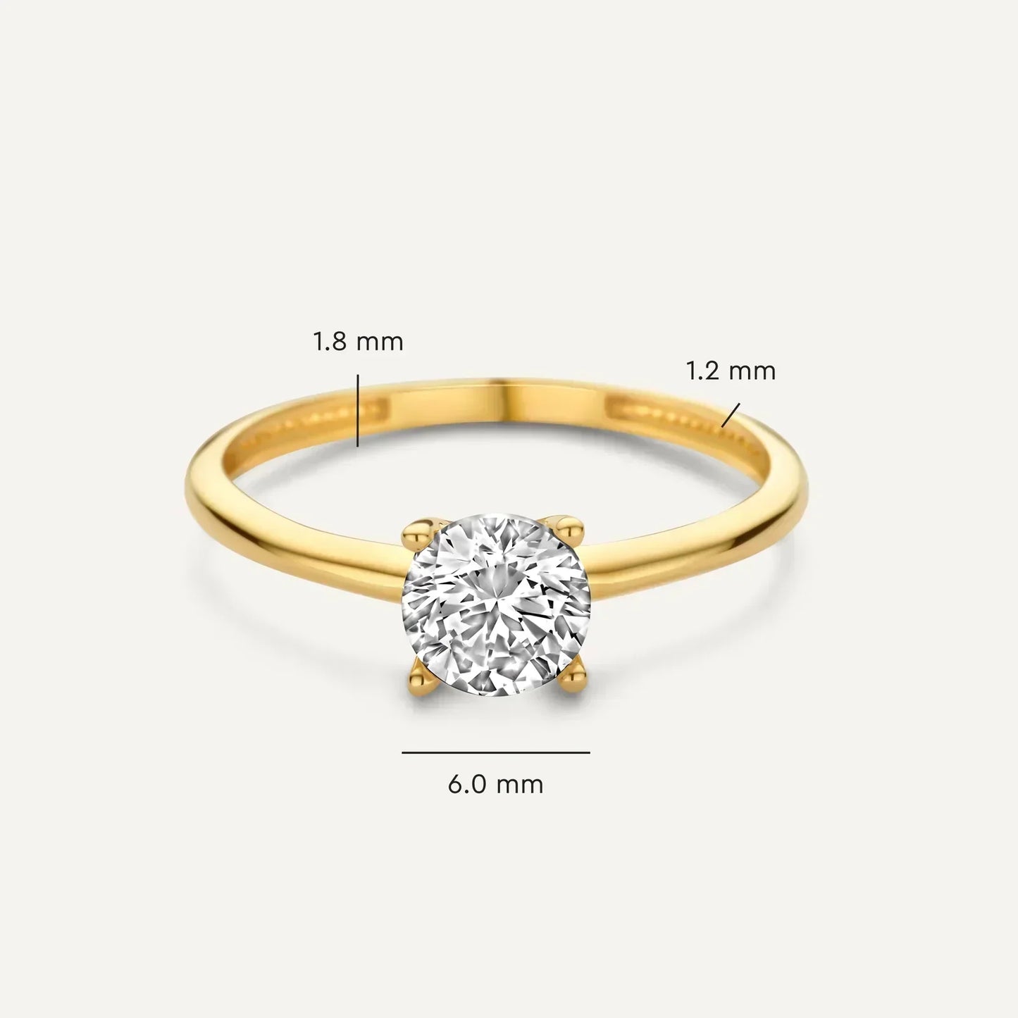 Anillo de gema con banda de oro exclusivo