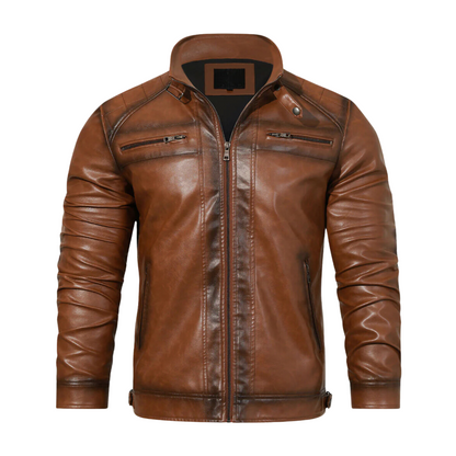 Nico | Chaqueta de Cuero Cruiser