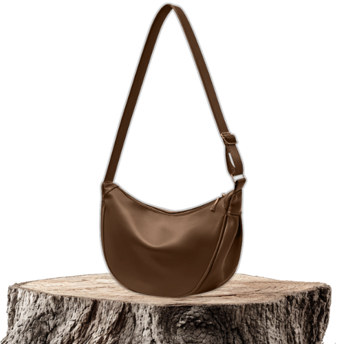 Amandine™ | Bolsa de cuero claro