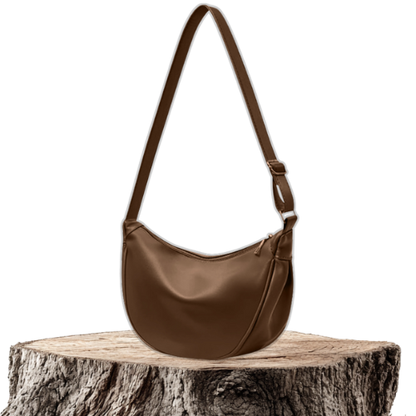 Amandine™ | Bolsa de cuero claro