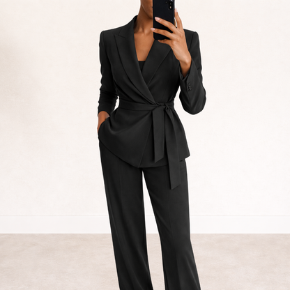 Evelyn | Traje Blazer con Cinturón