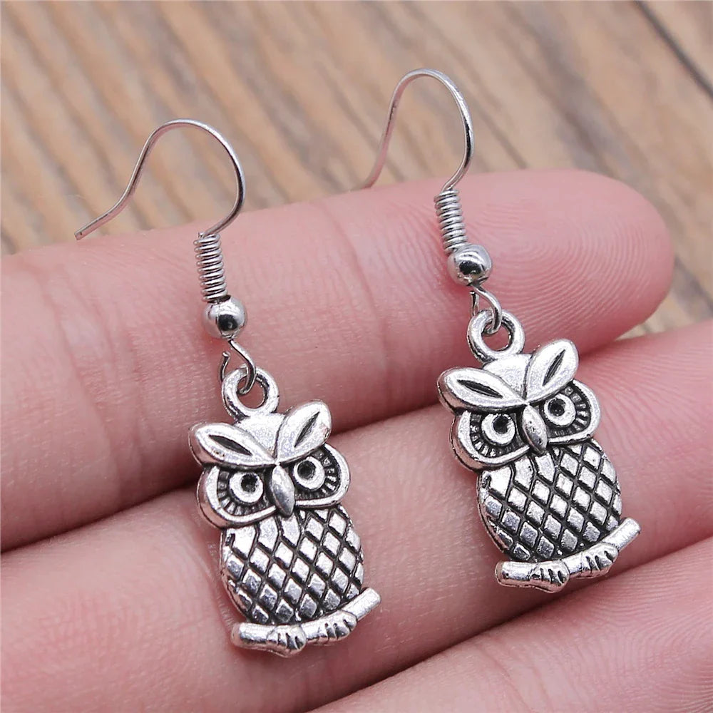 Pendientes Bohemios Vintage de Búho