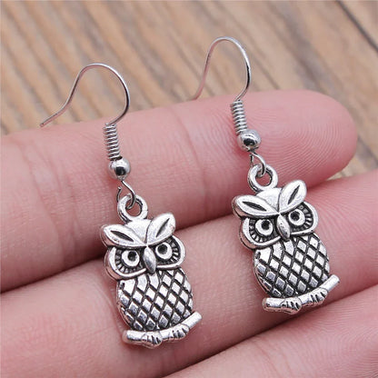 Pendientes Bohemios Vintage de Búho