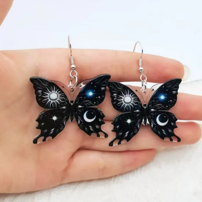 Pendientes de Mariposa, Sol y Luna