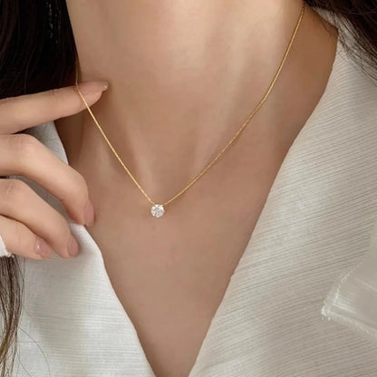 Collar de Moissanita Cléa