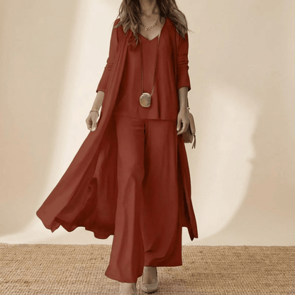 Barbara | Conjunto Elegante de 3 Piezas