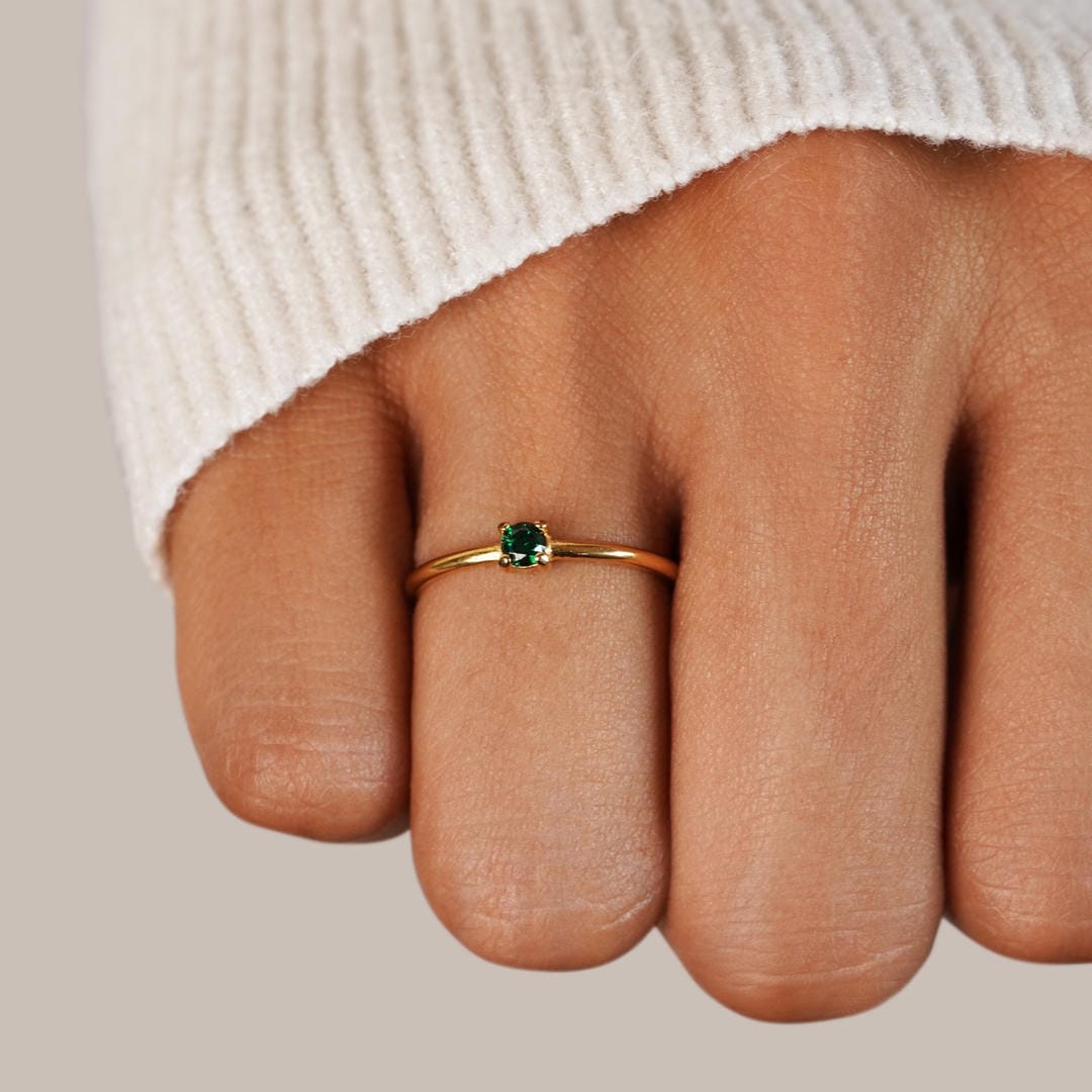 Anillos de Piedra de Nacimiento Únicos