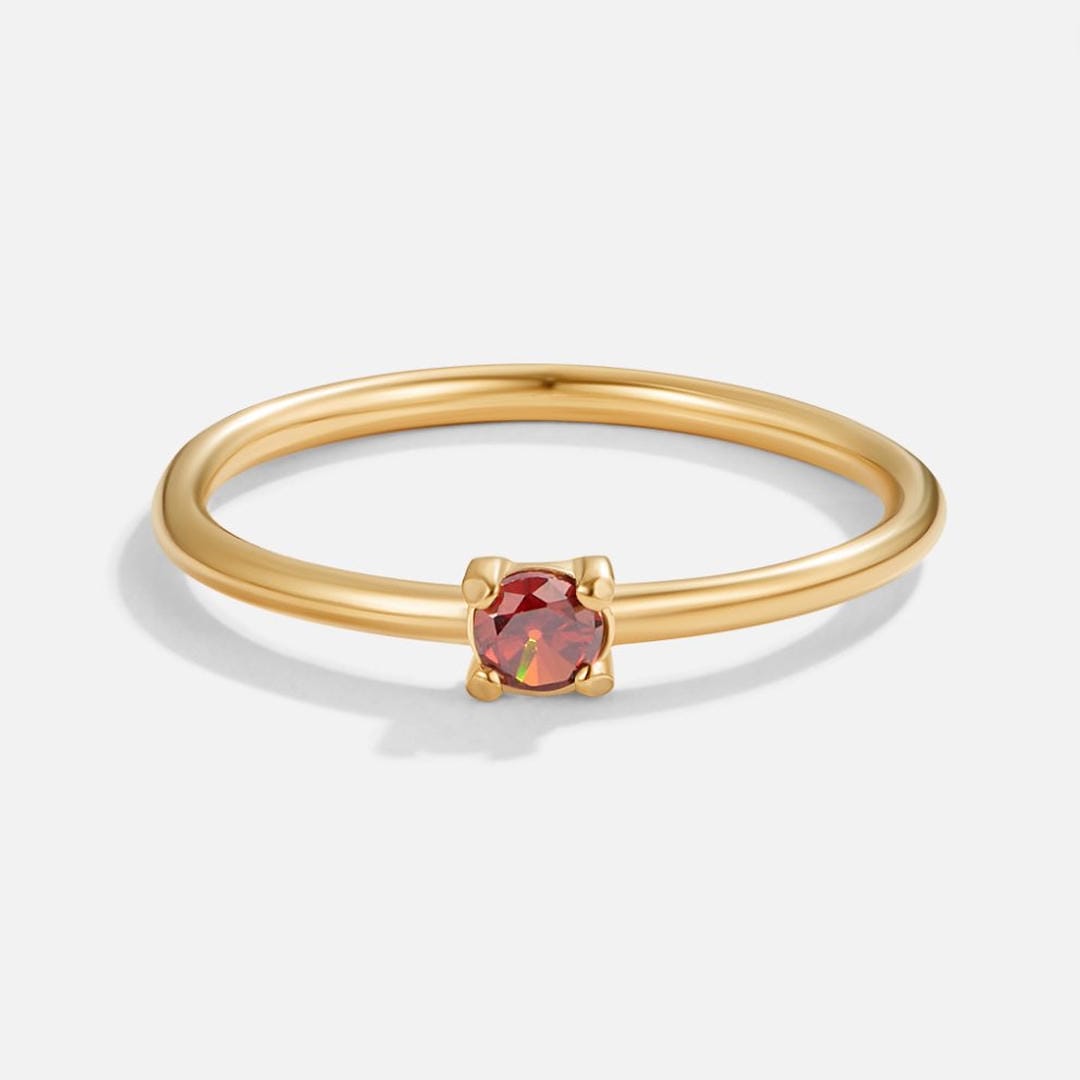 Anillos de Piedra de Nacimiento Únicos
