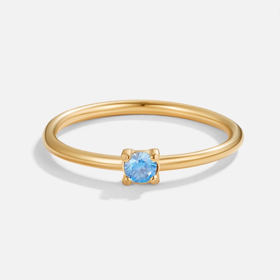 Anillos de Piedra de Nacimiento Únicos
