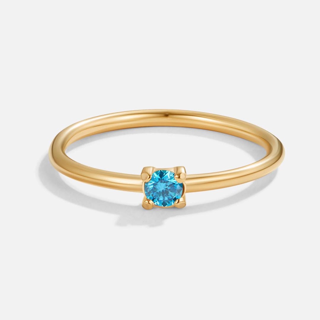 Anillos de Piedra de Nacimiento Únicos
