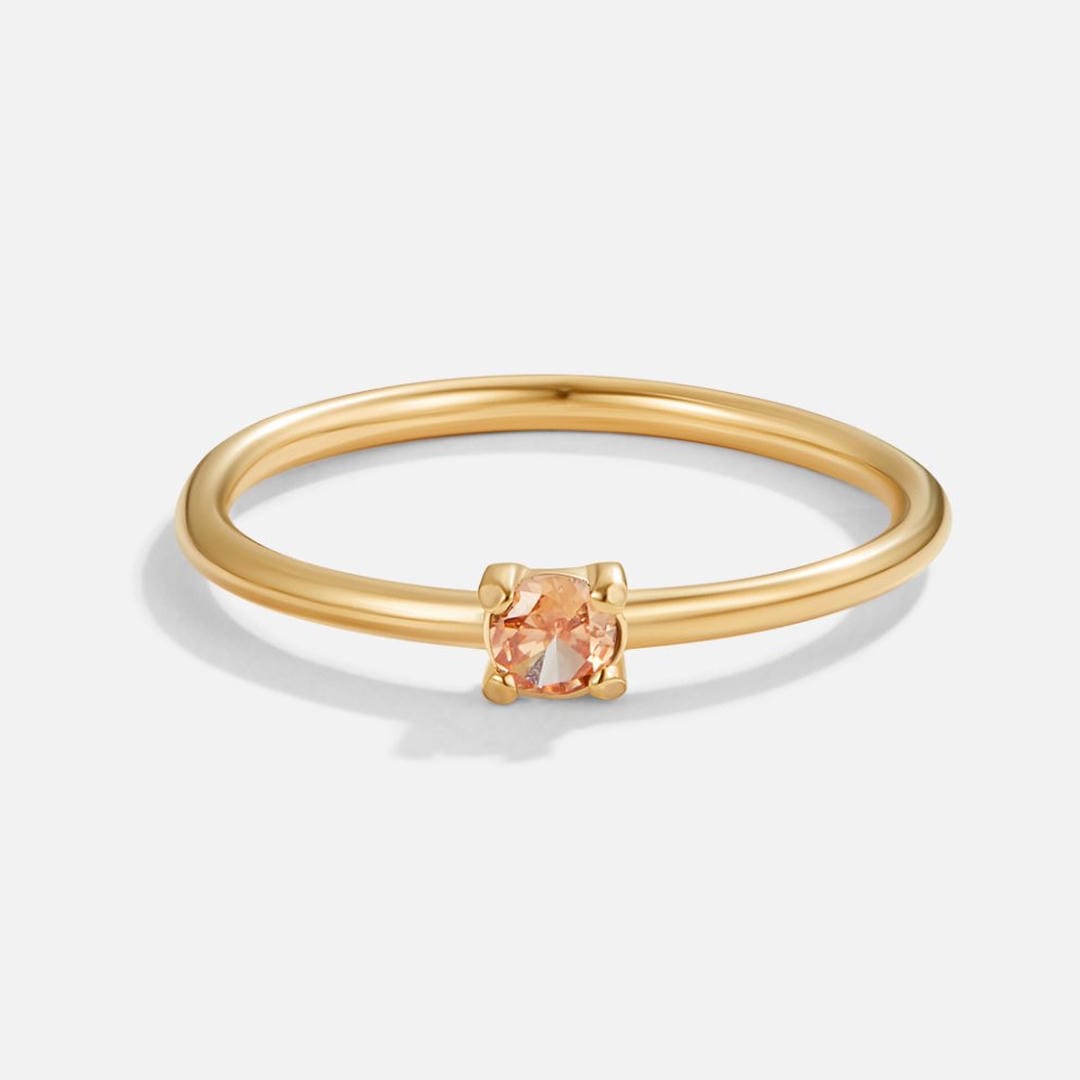 Anillos de Piedra de Nacimiento Únicos