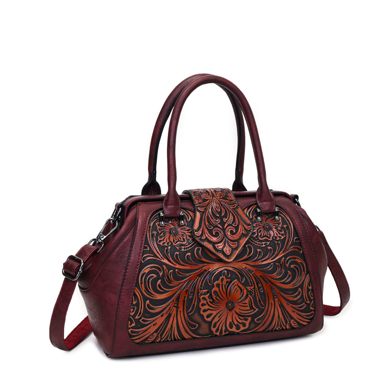 Ida™ | Bolso de Hombro Tallado