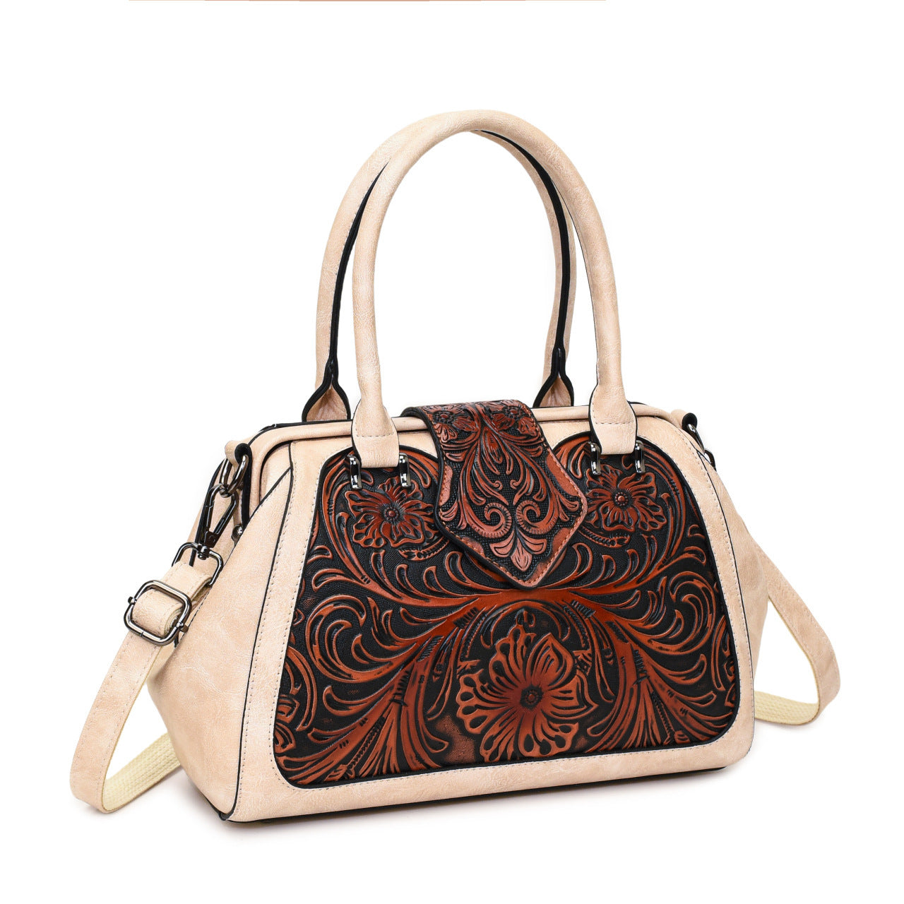 Ida™ | Bolso de Hombro Tallado