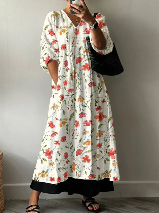 Vestido Impreso Elegante Ana