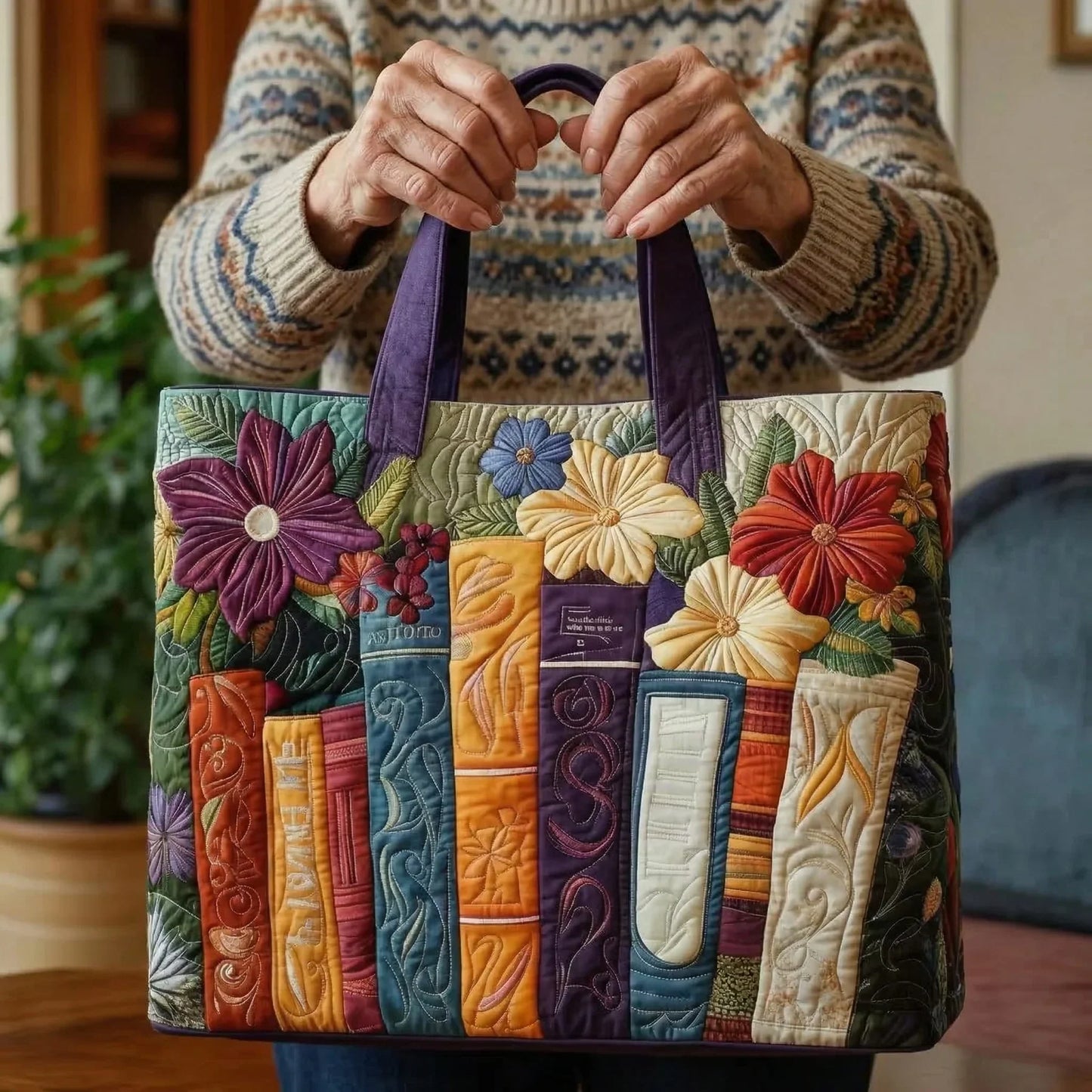 Bolsa Matelassé - Amantes de los Libros