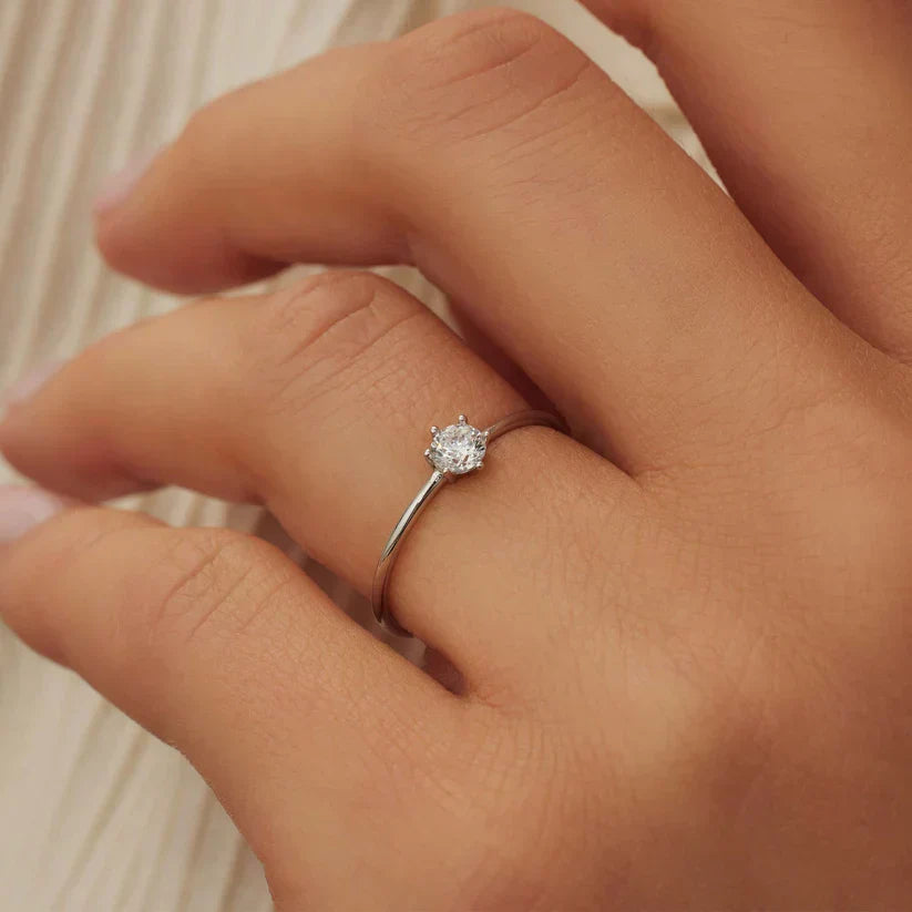 Anillo Abella Maris | Oro Blanco