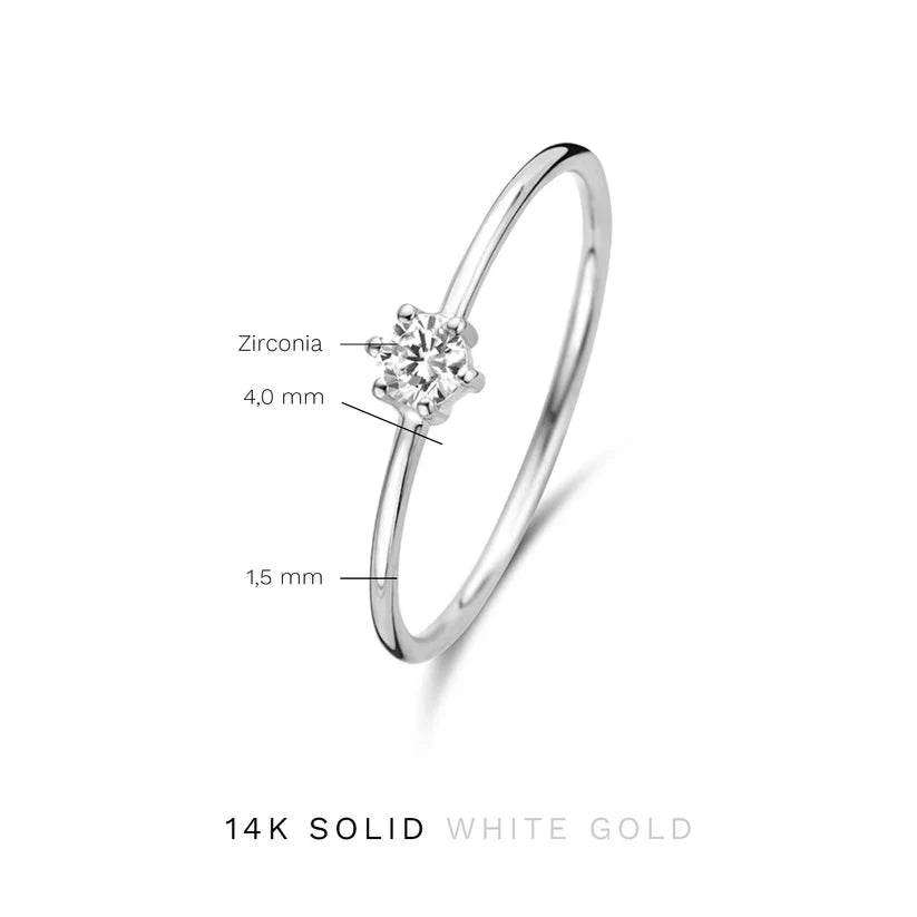 Anillo Abella Maris | Oro Blanco
