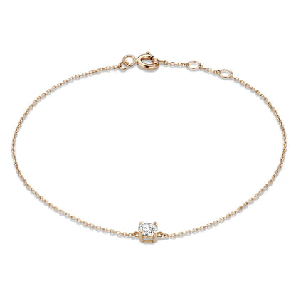 Pulsera con Piedra Cléa | Oro Blanco