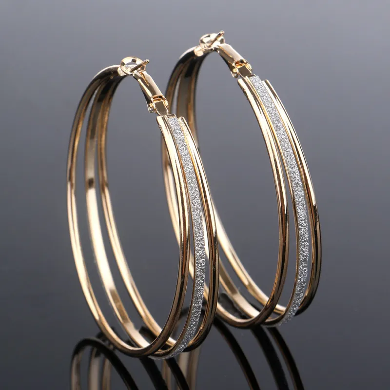Pendientes Creolen Vintage en Oro