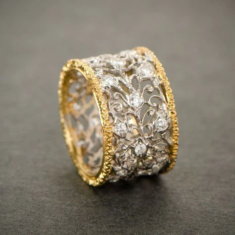 Anillo Ivy con Zirconia Vintage