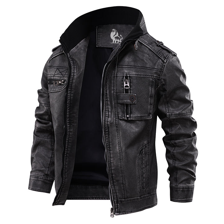 Félix™ | Chaqueta de Cuero de Lujo