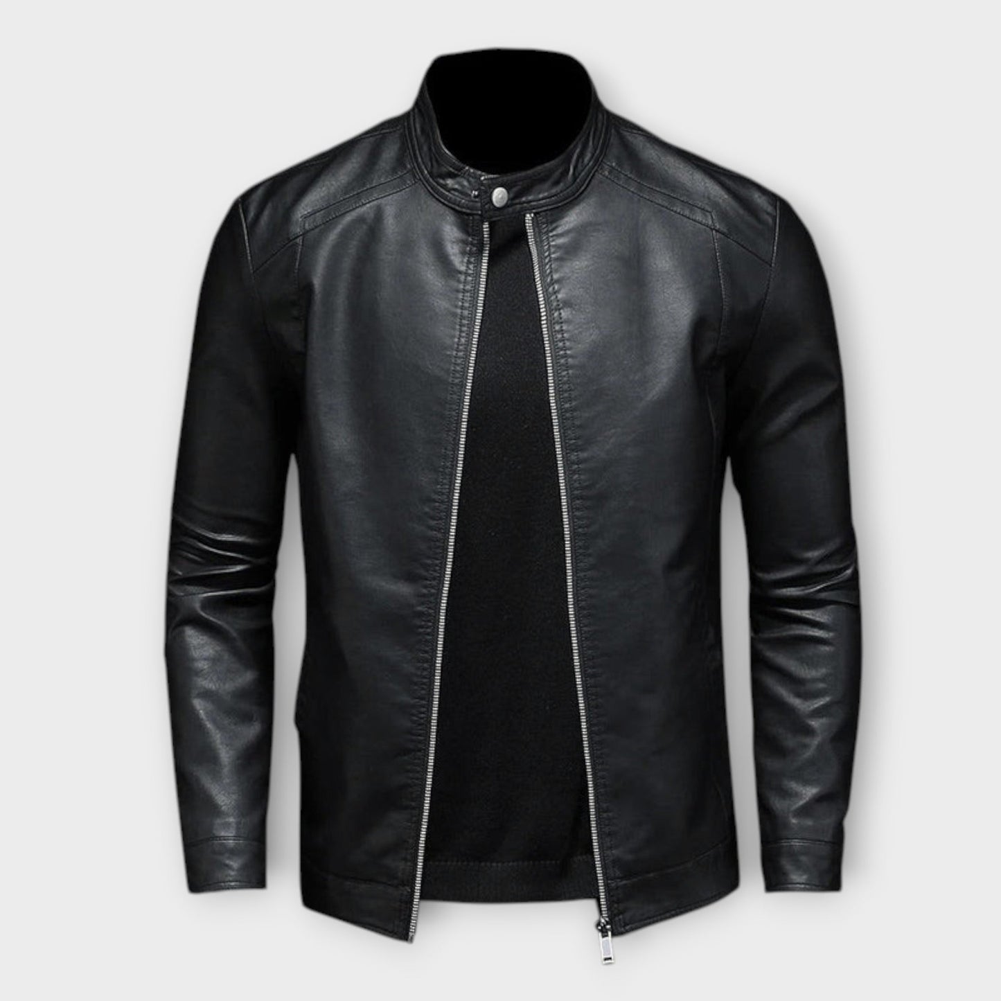Harvey | Chaqueta de Cuero Ajustada