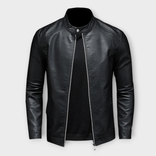 Harvey | Chaqueta de Cuero Ajustada