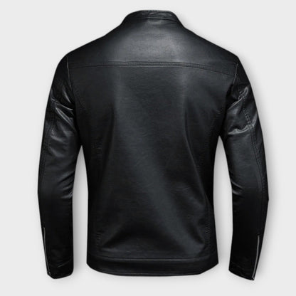 Harvey | Chaqueta de Cuero Ajustada