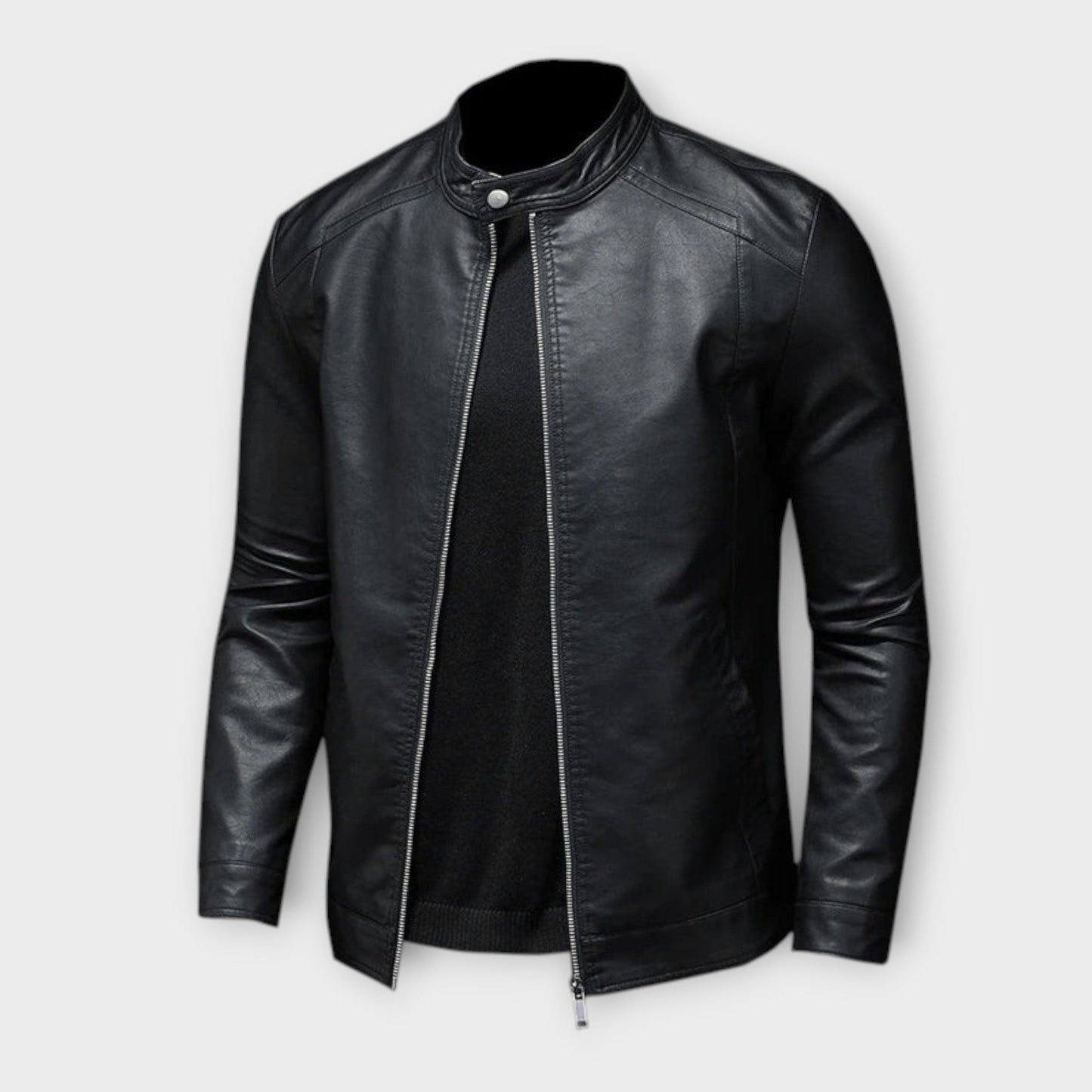 Harvey | Chaqueta de Cuero Ajustada