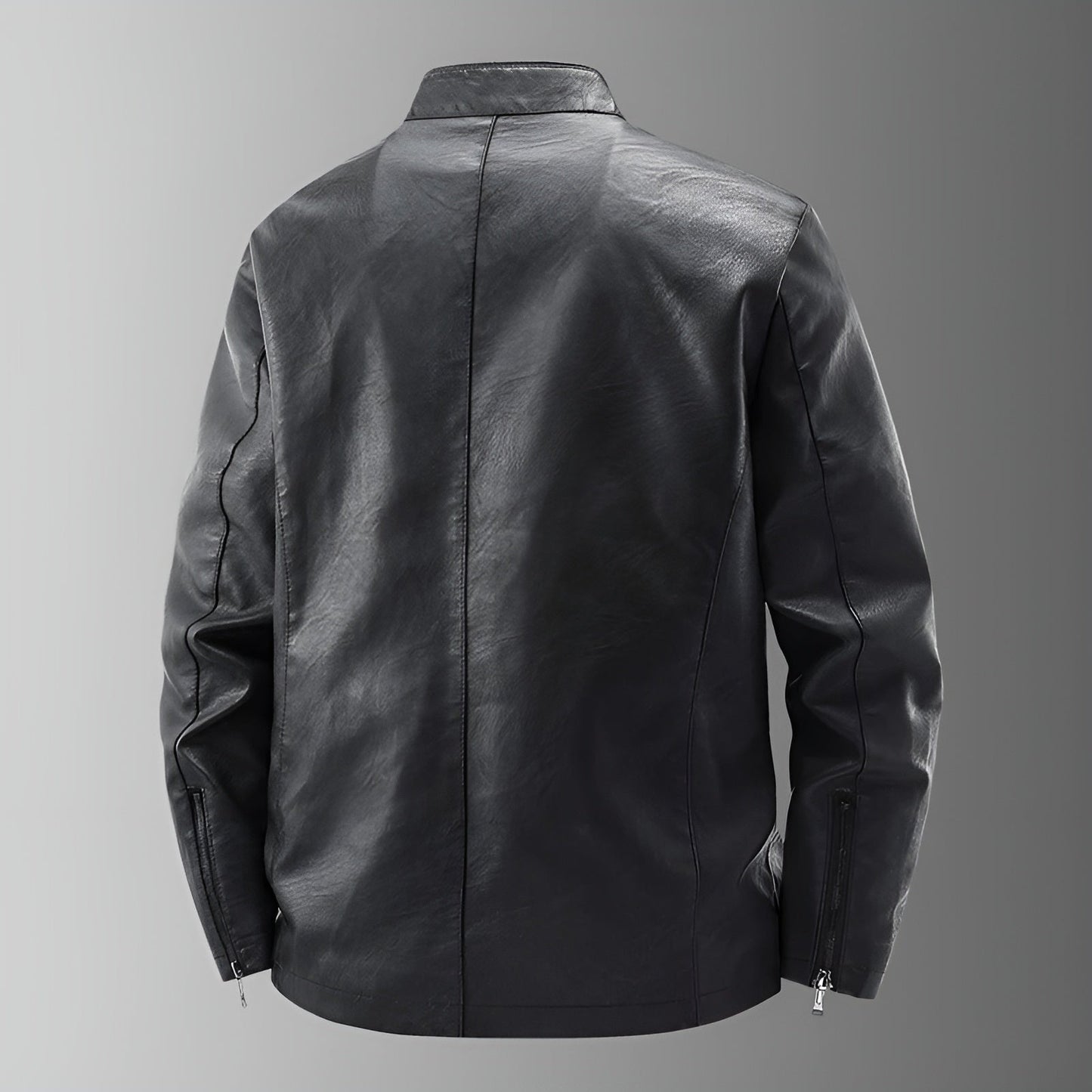 Maxime™ | Chaqueta de Cuero Biker