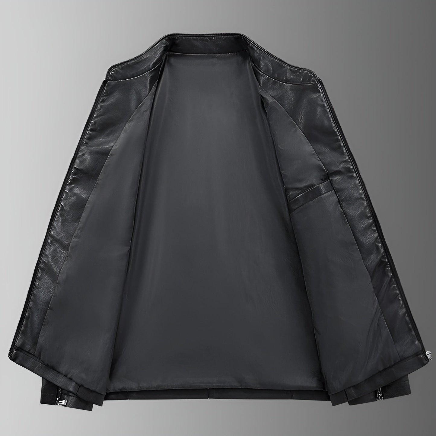 Maxime™ | Chaqueta de Cuero Biker