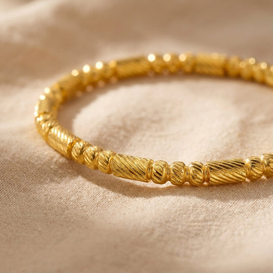 Pulsera Elegante de Oro Isavetta Bruni