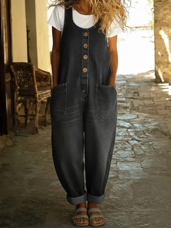 Saylor | Overoles de Algodón Lavados Vintage