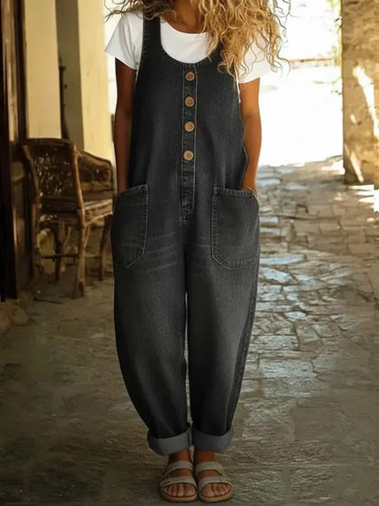 Saylor | Overoles de Algodón Lavados Vintage