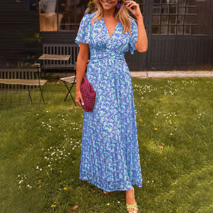 Amelia™ - Elegante Vestido Maxi Floral