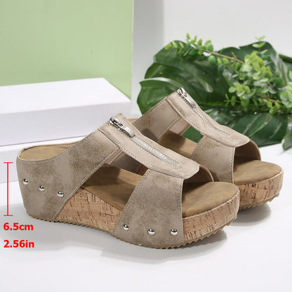 Gigi - Sandalias de cuña elegantes