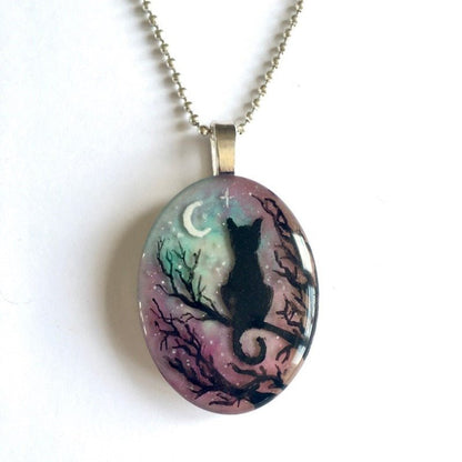 Collar de gato 'La noche estrellada'