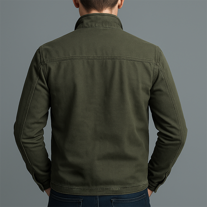 Gertrud | Chaqueta de Algodón Vintage con Cremallera